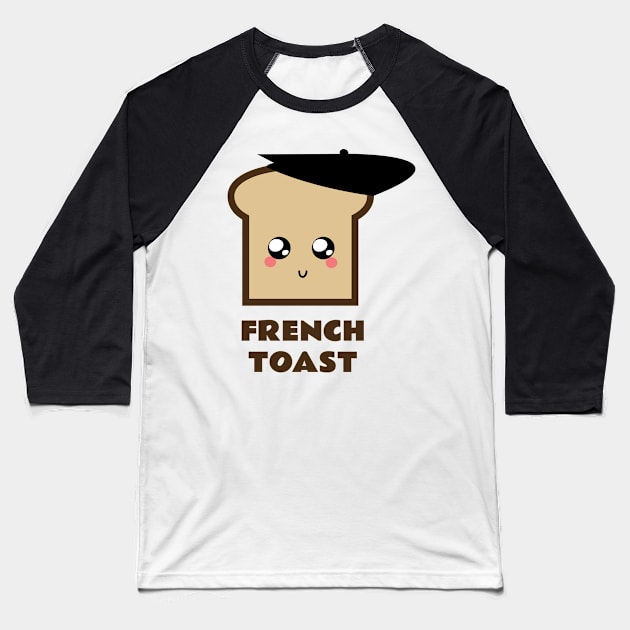 French Toast Baseball T-Shirt by emojiawesome